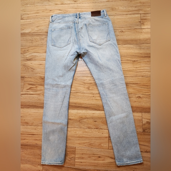 Allsaints Cigarette Jeans Stretch Slim Skinny Distressed Mens Size W33 - Picture 6 of 9